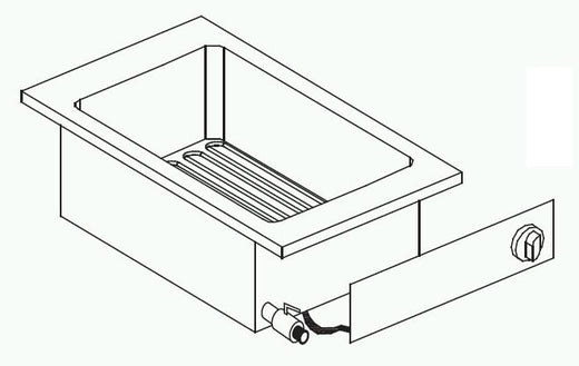 Elektrische friteuse 1X10 l - Combisteel 7266.0070