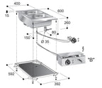 BAIN-MARIE ELEMENT - aanvullende productfoto 1