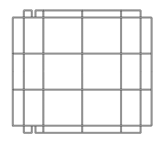 RVS bodemrooster - Combisteel 7280.0115
