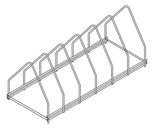 RVS dienbladenkorf 6 - Combisteel 7280.0125