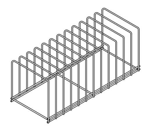 RVS dienbladenkorf 12 - Combisteel 7280.0135