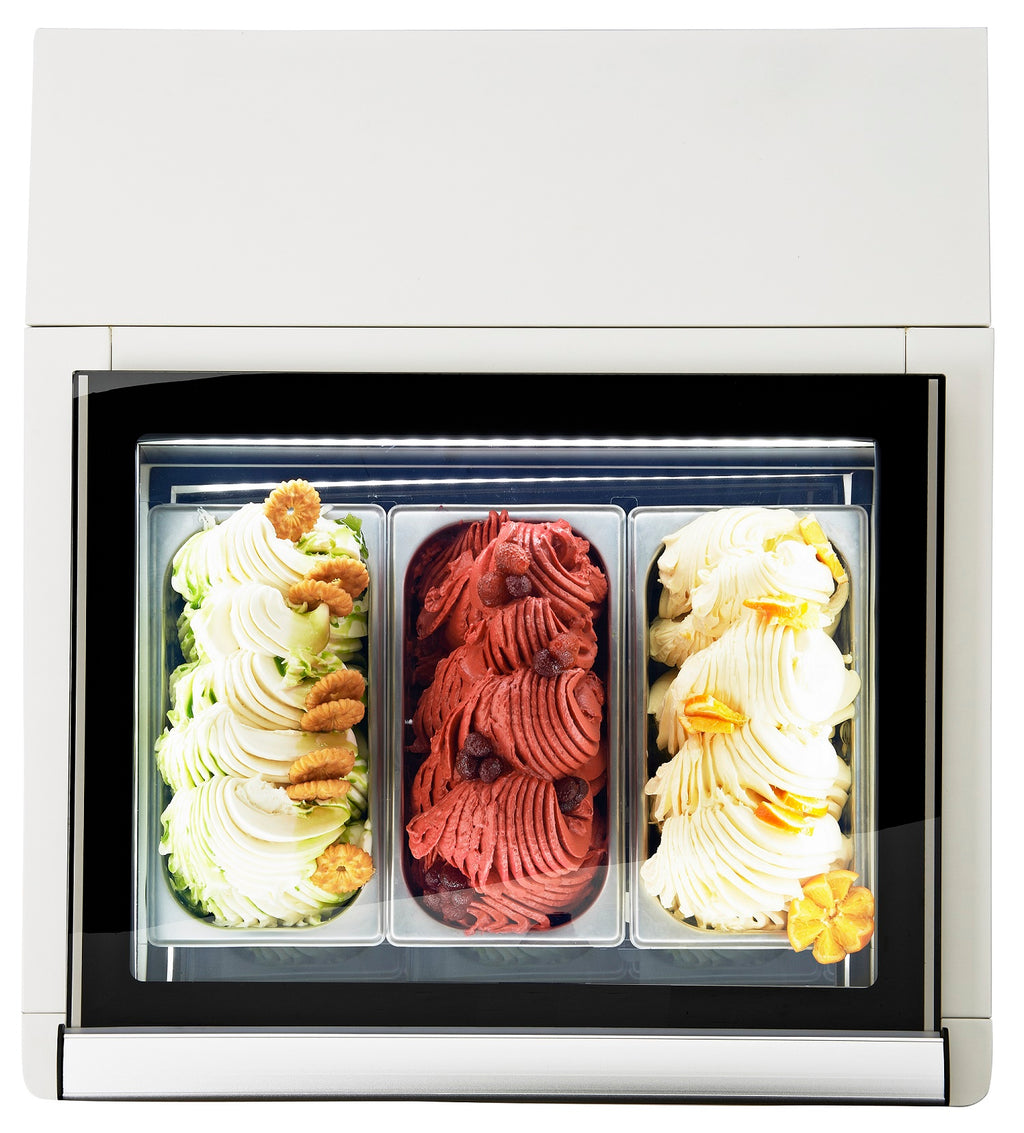 TAFELMODEL SCHEPIJSVITRINE WIT OPENT AAN DE BEDIENINGSZIJDE - aanvullende productfoto 4