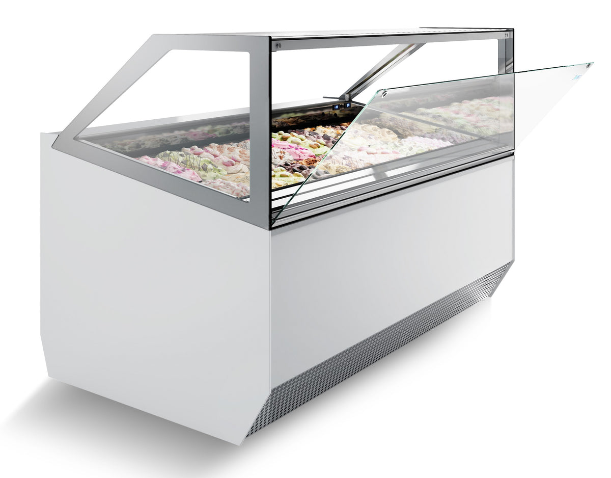 Ice cream display case millenium 16 - Combisteel 7295.0045