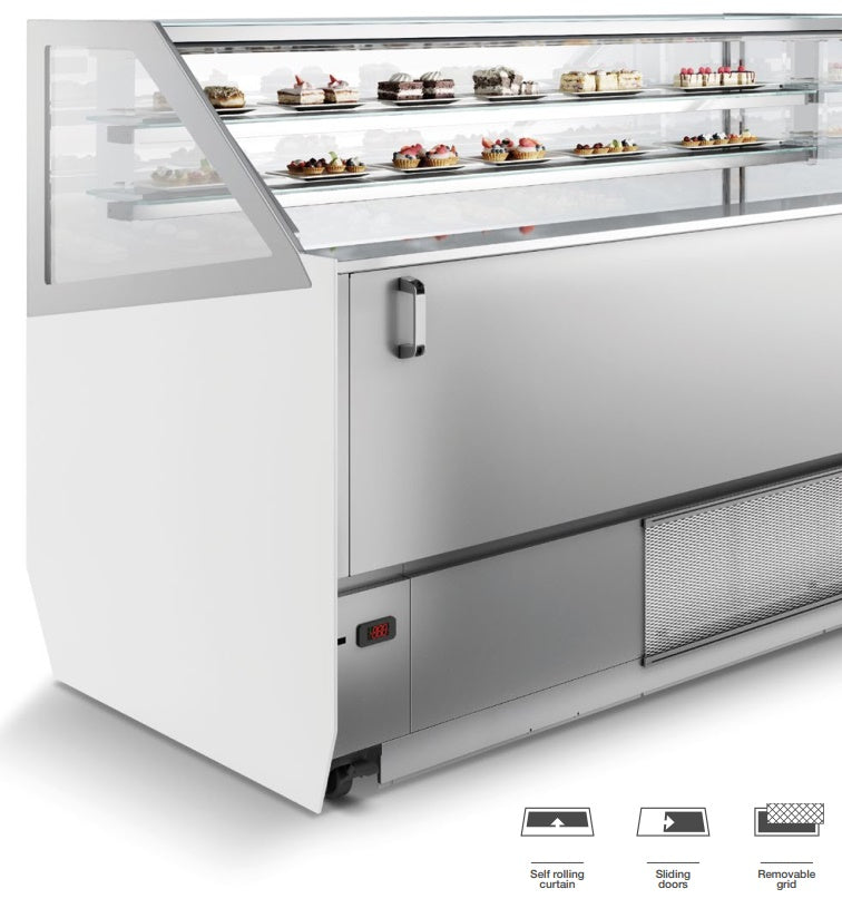 Ice cream display case millenium 16 - Combisteel 7295.0045