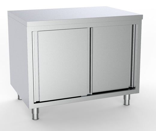 Werktafel schuifdeuren - 1000x700 mm - Combisteel 7333.0212