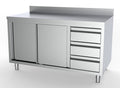 700 WERKTAFEL SCHUIFDEUREN LADEN RECHTS MET RAND 2000 - 7333.0278