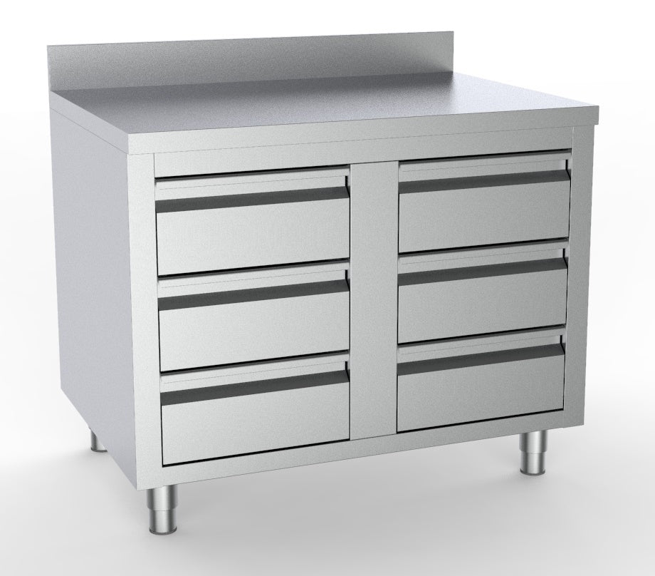 700 WERKTAFEL MET 6 LADEN RAND 1000 - 7333.0286