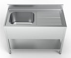 600 SPOELTAFEL BODEMSCHAP 1 LINKS 1200 - aanvullende productfoto 1
