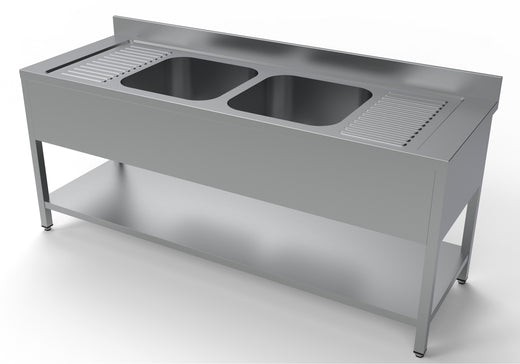 700 spoeltafel bodemschap 2 midden 2000 - Combisteel 7333.0870