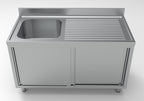 700 SPOELTAFEL SCHUIFDEUREN 1 LINKS 1400 - aanvullende productfoto 1