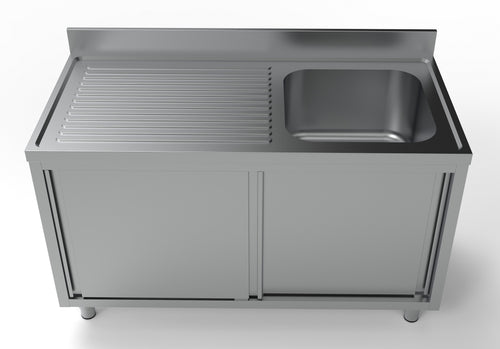 700 SPOELTAFEL SCHUIFDEUREN 1 RECHTS 1400 - aanvullende productfoto 1