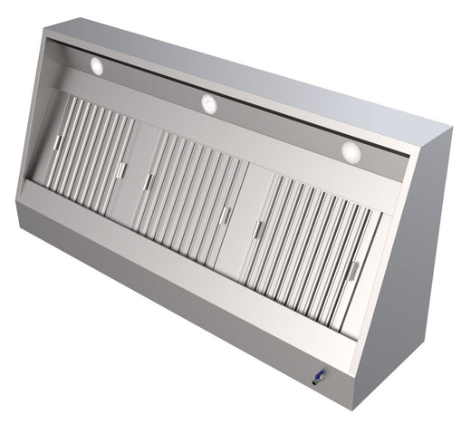 Wandkap - 2000x1100 mm - Combisteel 7333.1145