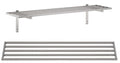 RVS SPIJLENROOSTER 1600 INCL. KONSOLES - 7419.0306