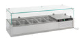 GEKOELDE OPZETVITRINE 1/4 GN x 5 - 7450.0005