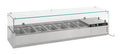 GEKOELDE OPZETVITRINE 1/3 GN x 7 - 7450.0019
