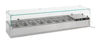 GEKOELDE OPZETVITRINE 1/3 GN x 8 - 7450.0021