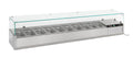 GEKOELDE OPZETVITRINE 1/4 GN x 10 - 7450.0013