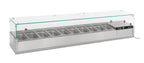 GEKOELDE OPZETVITRINE 1/4 GN x 10 - 7450.0013