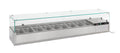 GEKOELDE OPZETVITRINE 1/3 GN x 9 - 7450.0023