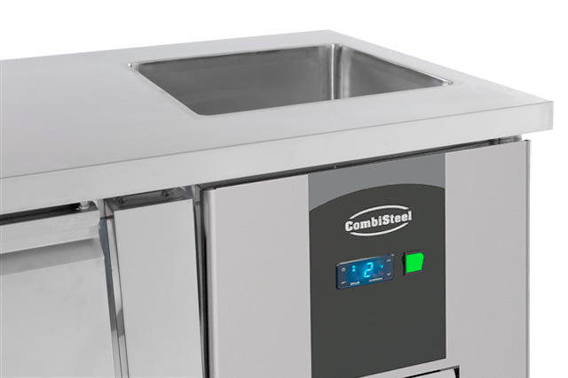 700 refrigerated counter sink 3 doors - Combisteel 7450.0215