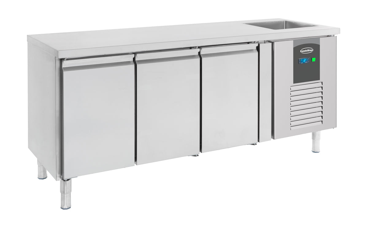 700 refrigerated counter sink 3 doors - Combisteel 7450.0215