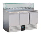 PIZZAWERKBANK GLASOPSTAND 3 DEUREN - 7450.0220