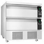 KOEL/VRIESWERKBANK OMSCHAKELBAAR 2 LADEN 4X 1/1GN - 7450.0240