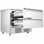 KOEL/VRIESWERKBANK OMSCHAKELBAAR 2 LADEN 4X 1/1GN - aanvullende productfoto 3