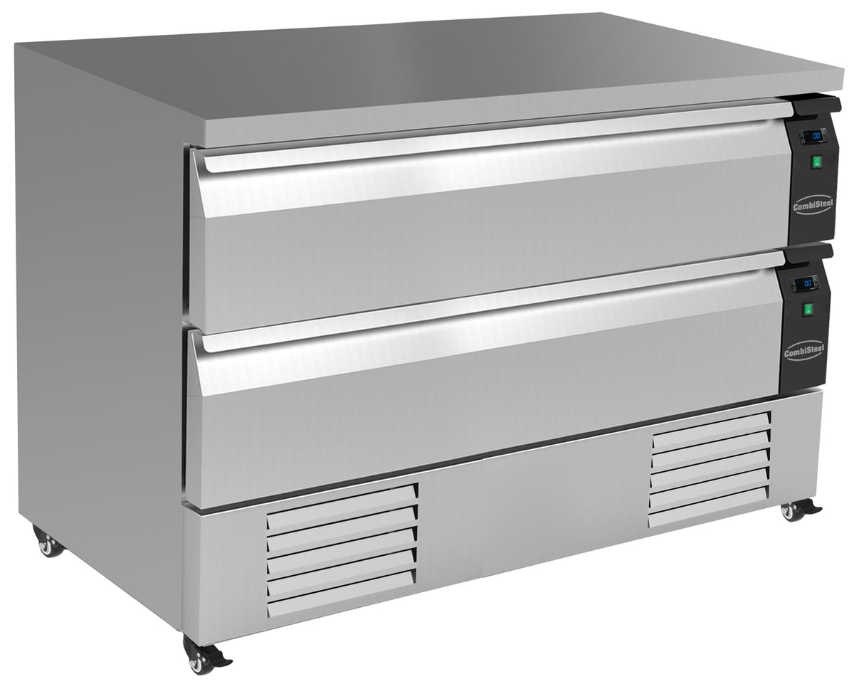 KOEL/VRIESWERKBANK OMSCHAKELBAAR 2 LADEN 6X 1/1GN - 7450.0245