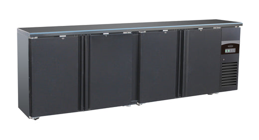 Barkoeler zwart 4 deurs - Combisteel 7450.0325