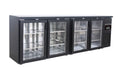 BARKOELER ZWART 4 GLASDEUREN - 7450.0345