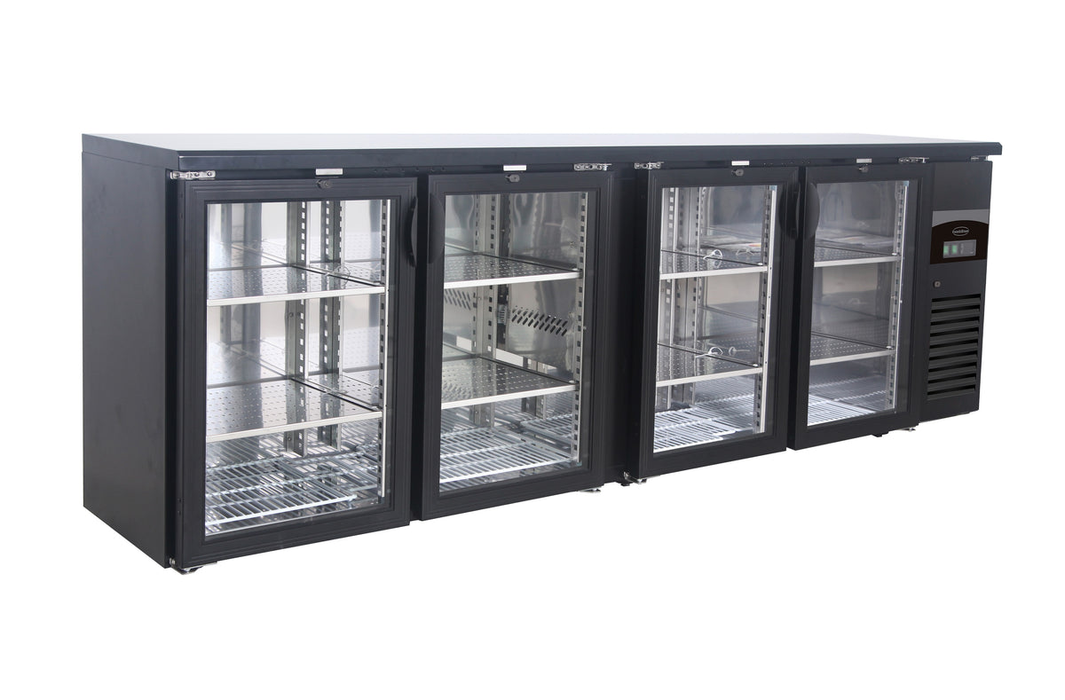 BARKOELER ZWART 4 GLASDEUREN - 7450.0345