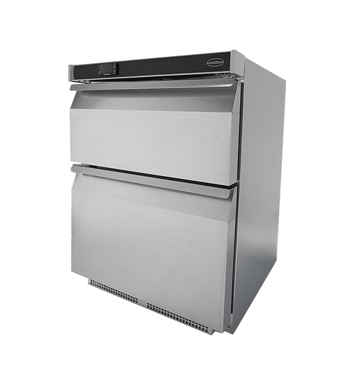 Koelkast tafelmodel RVS 2 laden - Combisteel 7450.0532