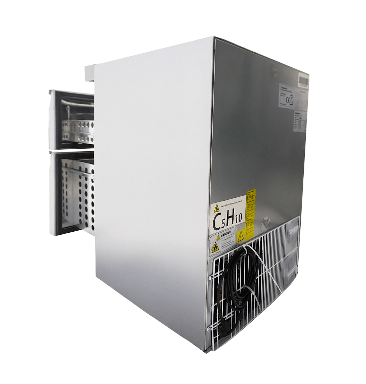 KOELKAST TAFELMODEL RVS 2 LADEN - aanvullende productfoto 4