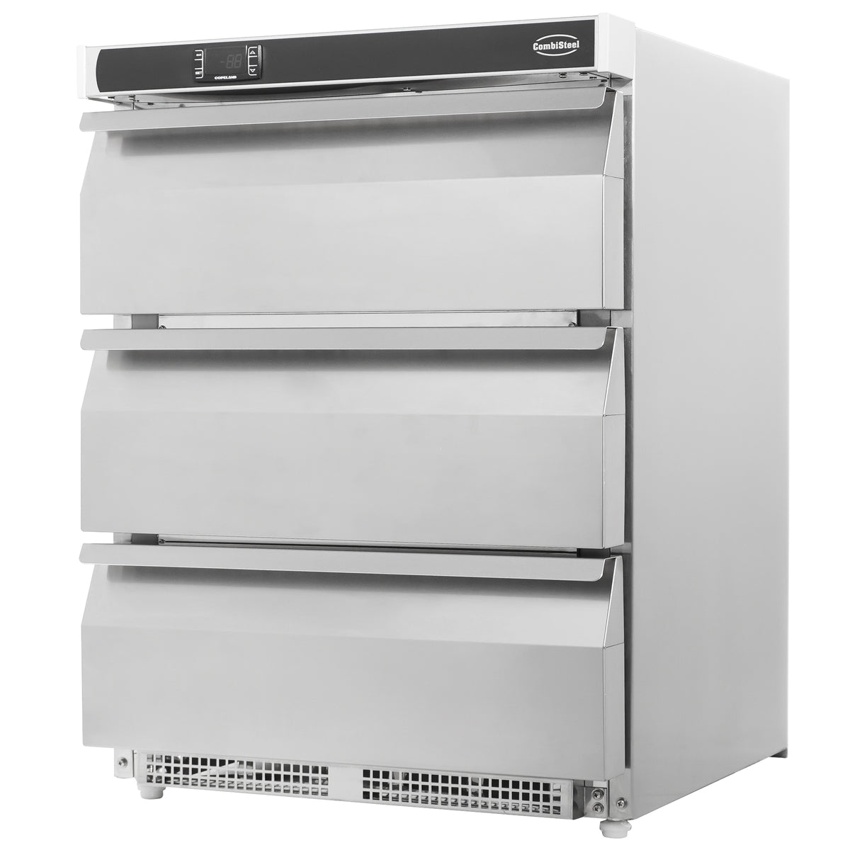 KOELKAST TAFELMODEL RVS 3 LADEN - 7450.0536