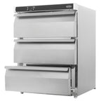 KOELKAST TAFELMODEL RVS 3 LADEN - aanvullende productfoto 1