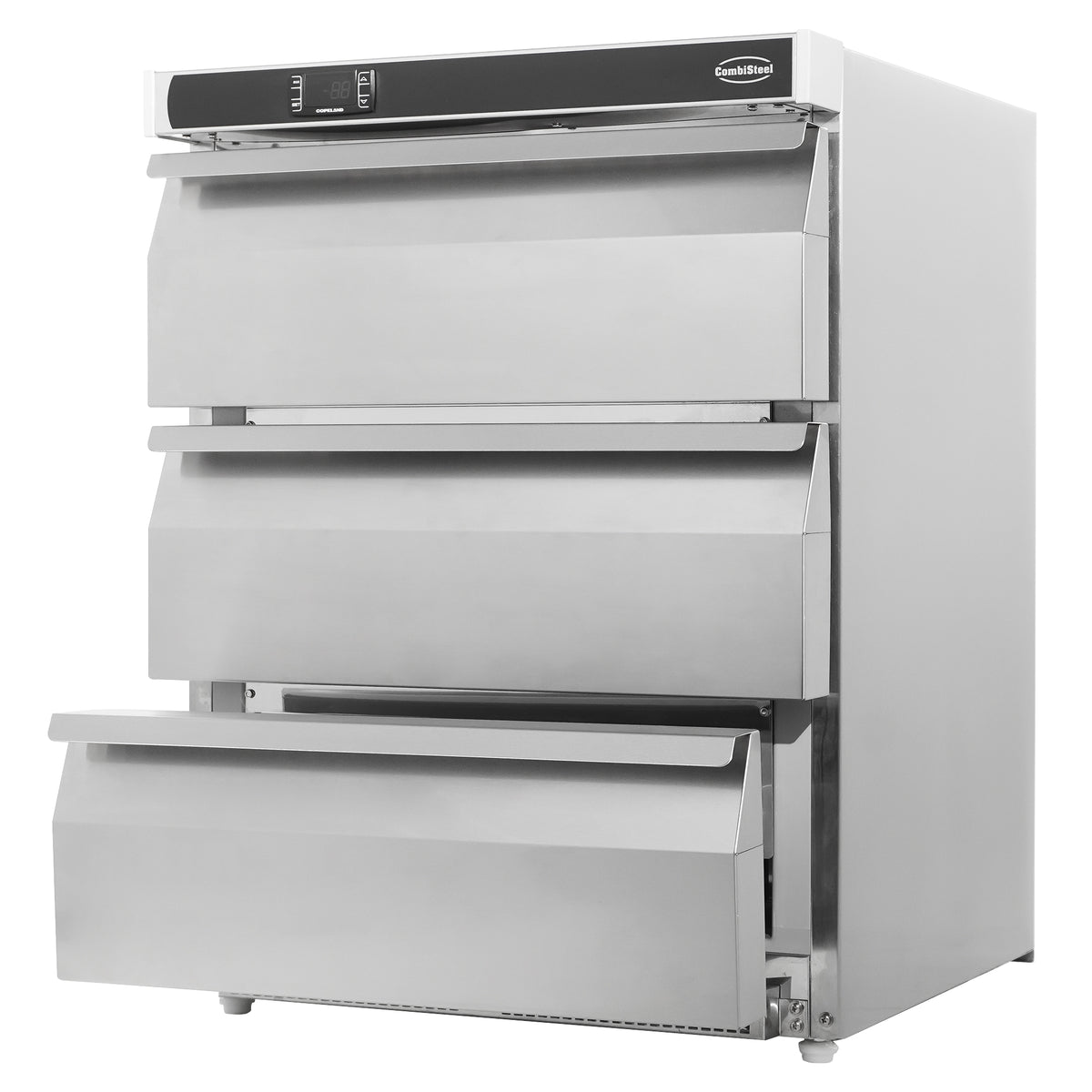 KOELKAST TAFELMODEL RVS 3 LADEN - aanvullende productfoto 1