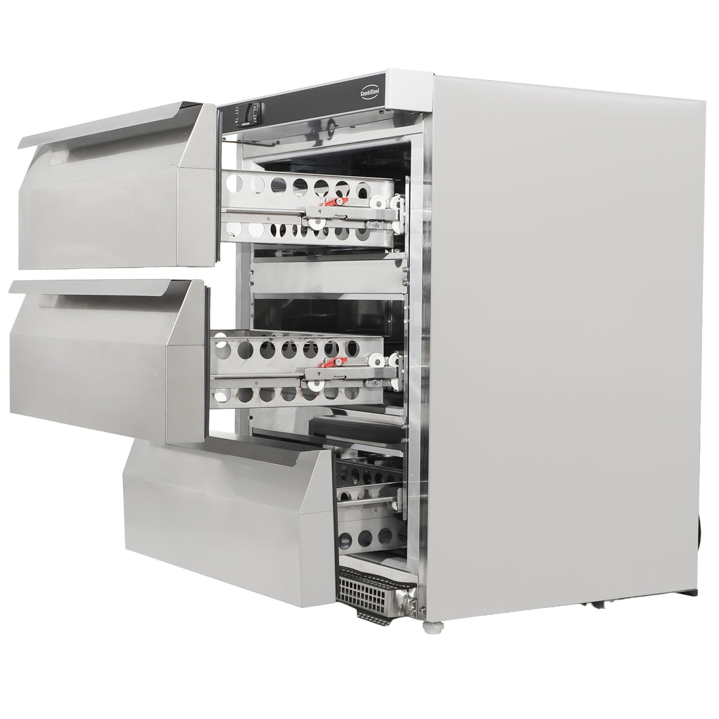 KOELKAST TAFELMODEL RVS 3 LADEN - aanvullende productfoto 2