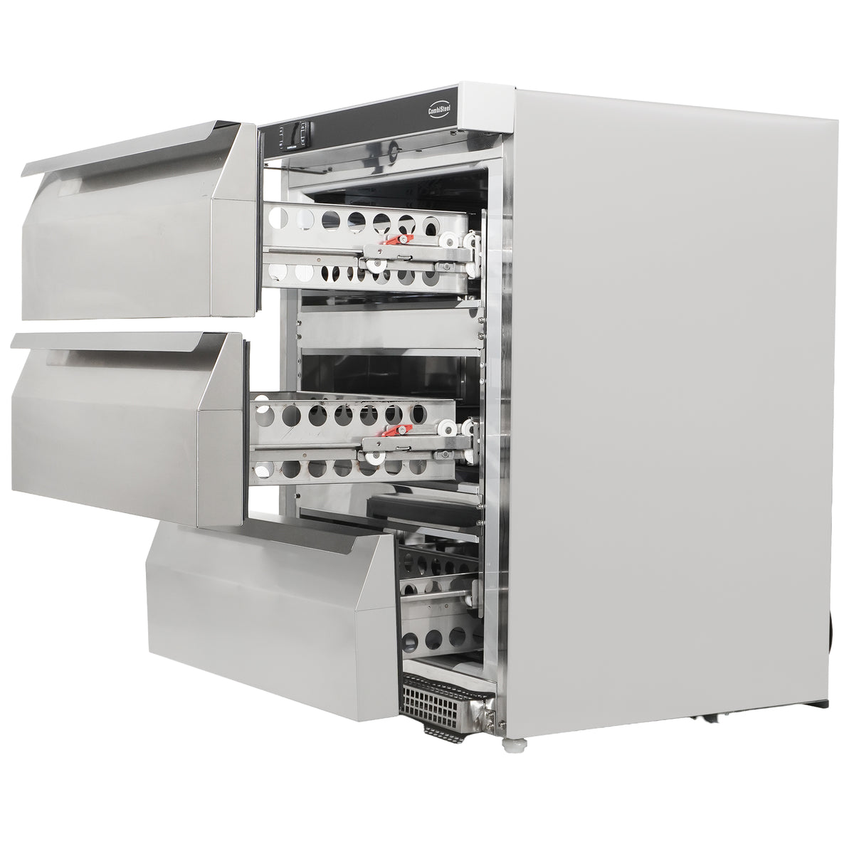 KOELKAST TAFELMODEL RVS 3 LADEN - aanvullende productfoto 2