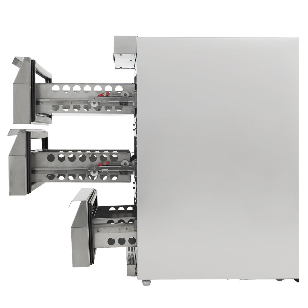 KOELKAST TAFELMODEL RVS 3 LADEN - aanvullende productfoto 3