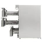KOELKAST TAFELMODEL RVS 3 LADEN - aanvullende productfoto 3