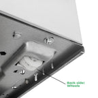 KOELKAST TAFELMODEL RVS 3 LADEN - aanvullende productfoto 7