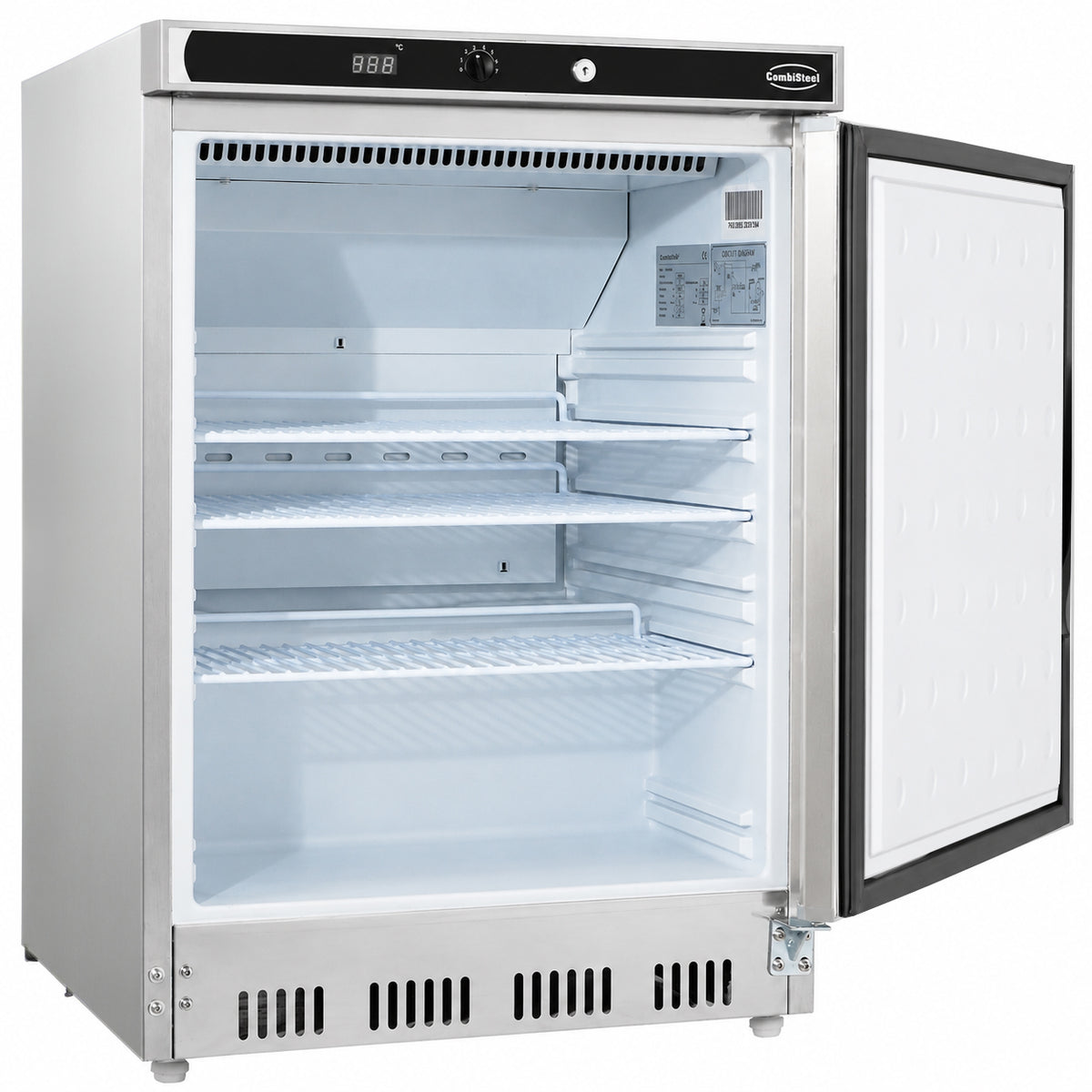 KOELKAST RVS 1 DEUR - aanvullende productfoto 2