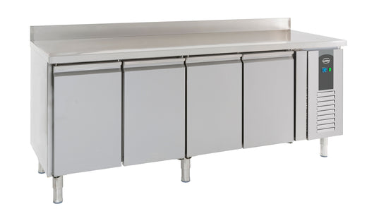 Koelwerkbank rand 4 deuren - Combisteel 7450.0784