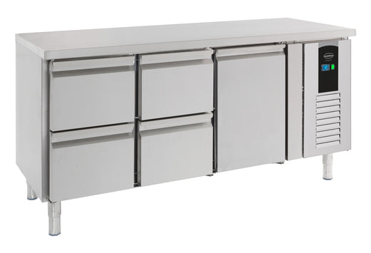 Koelwerkbank 1DRS 4 laden energy line - 1795x700 mm - Combisteel 7450.5030