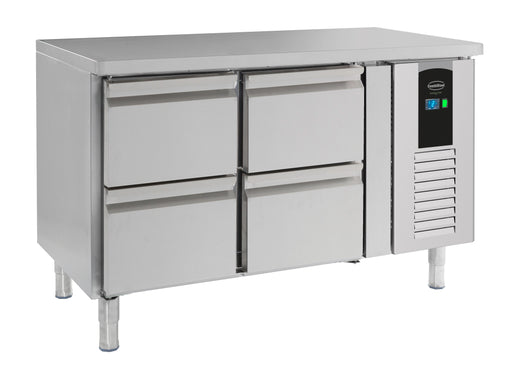 Koelwerkbank 4 laden energy line - 1360x700 mm - Combisteel 7450.5040