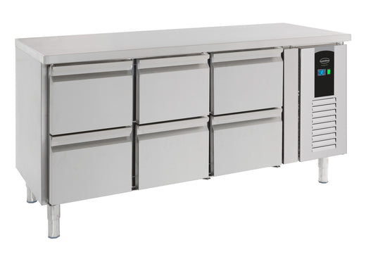 Koelwerkbank 6 laden energy line - 1795x700 mm - Combisteel 7450.5045