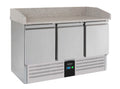 PIZZAWERKBANK 3 DEUREN ENERGY LINE
UITGEVOERD MET VERDAMPER - 7450.5220
