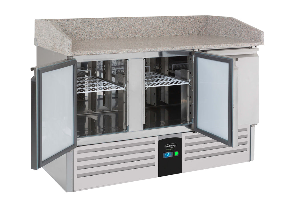 PIZZAWERKBANK 3 DEUREN ENERGY LINE UITGEVOERD MET VERDAMPER - aanvullende productfoto 1