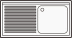 700 SPOELTAFEL BODEMSCHAP DEMONTABEL 1 RECHTS 1200 - aanvullende productfoto 1